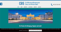Desktop Screenshot of cbs-hygiene.de